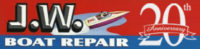 JW Boat Repair Logo